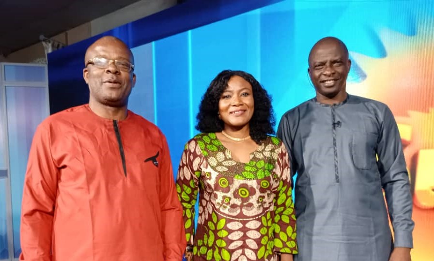 Media practitioners at Channels TV Sunrise Daily