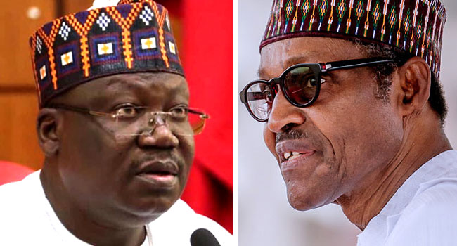 Lawan and Buhari