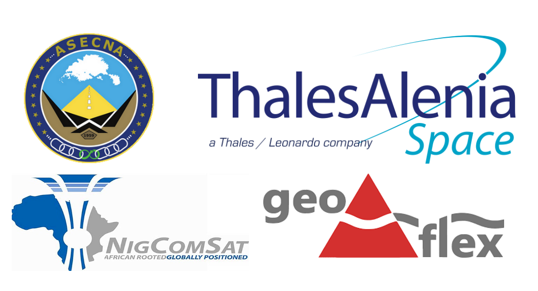 asecna teams up with thales alenia space and nigcomsat to continue the development of sbas services for a broader range of business sectors in africa backed by geoflex