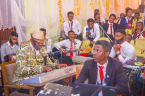 Group Capt, Ernest Richard Bassey Of The NAF, One Of The Award Recepient Performing At The Annual ANIM Conference Opening Ceremony