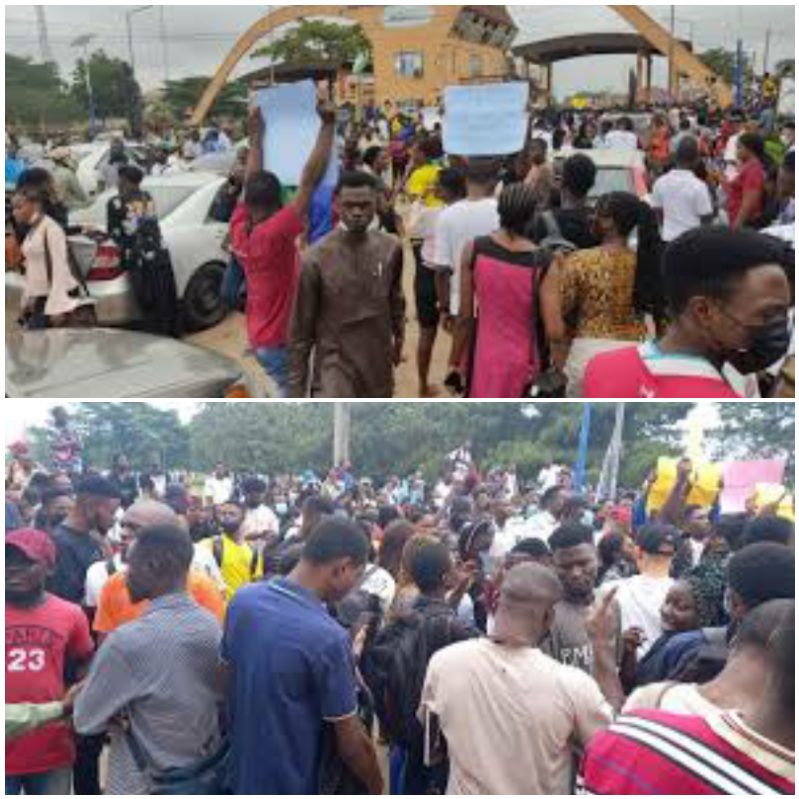 UNIBEN students protest