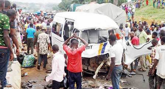 18 Passengers Feared Dead As Buses Crash On Moniya-Iseyin road