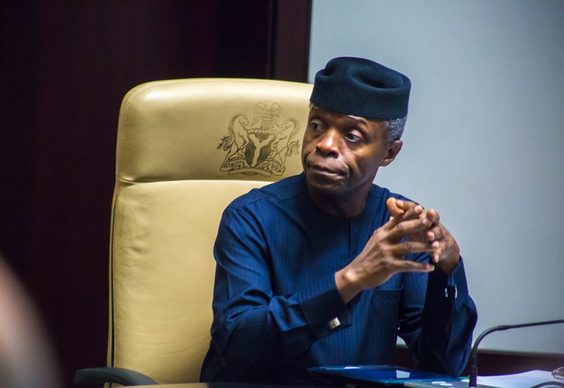 Osinbajo raises alarm over increasing number of widows, orphans