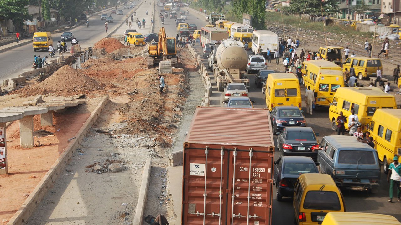 NLC, Residents, Protest State Of Lagos-Abeokuta Highway 