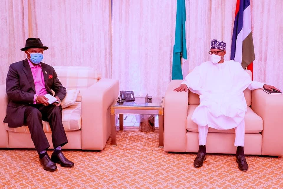 President Muhammadu Buhari meets with Anambra State Governor, H.E. Chief Willie Obiano 