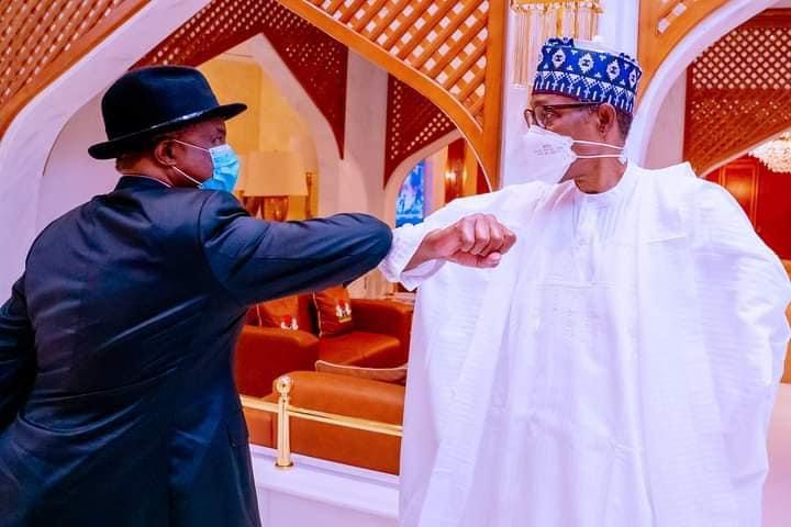 President Muhammadu Buhari meets with Anambra State Governor, H.E. Chief Willie Obiano