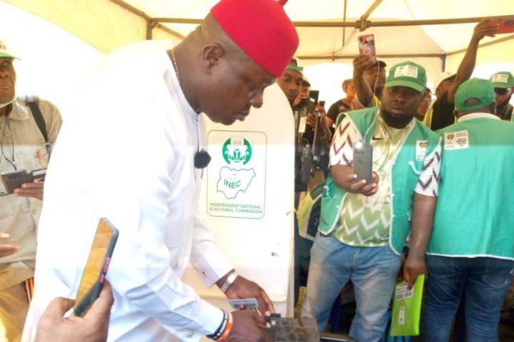 PDP’s Ozigbo Expresses Concern Over Slow Voting Process, Seeks Extension Of Voting Time