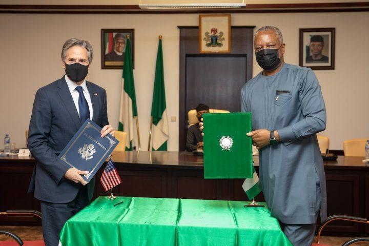 U.S.' $2.1bn Development Support: What Secretary Blinken Told Nigeria's VP Osinbajo