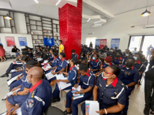 A cross section of civil defence participants