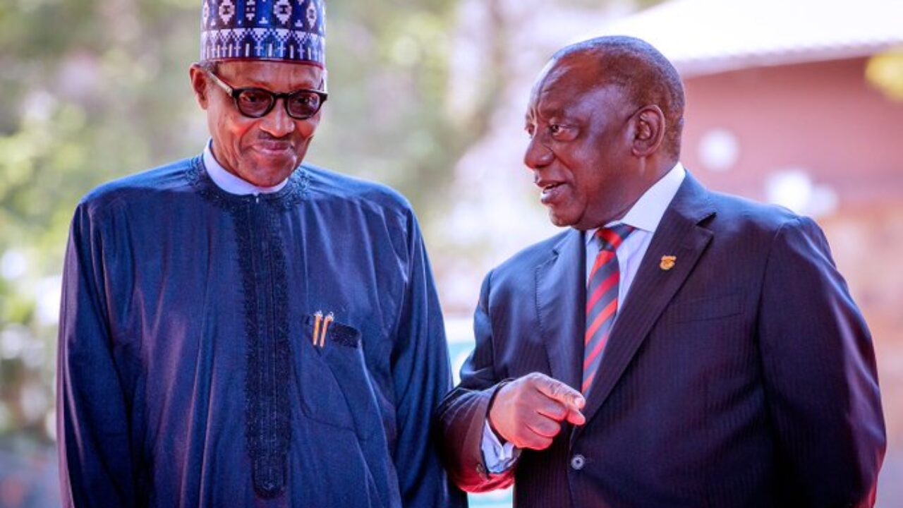 What Buhari Told South Africa's Sick President, Ramaphosa