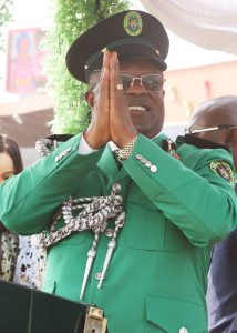 Governor Dave Umahi during inauguration of Ebubeagu in Ebonyi on wednesday