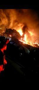 Onitsha fire accident scene