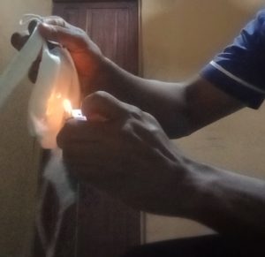 Flame/fire test