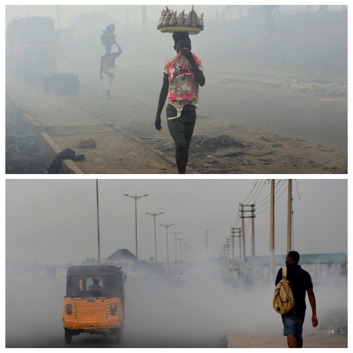 City of Port Harcourt polluted by Soot in PH nigeria 1