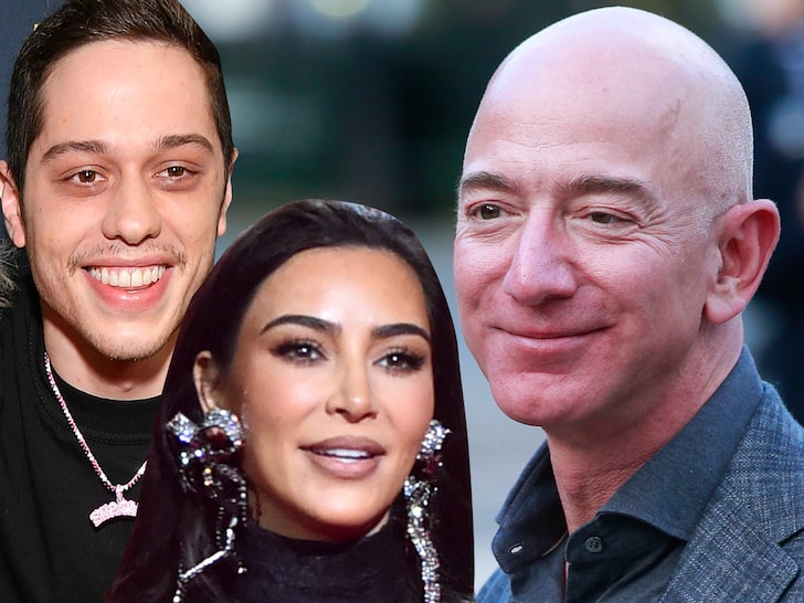 Kim Kardashian, Boyfriend Visit Jeff Bezos