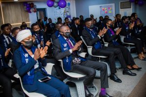 Cross section of Trainees at the Wema Bank Purple Academy