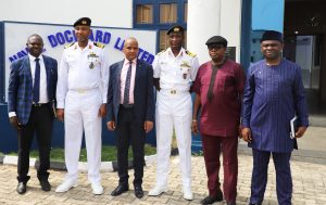 NIMASA DG visit to Naval dockyard