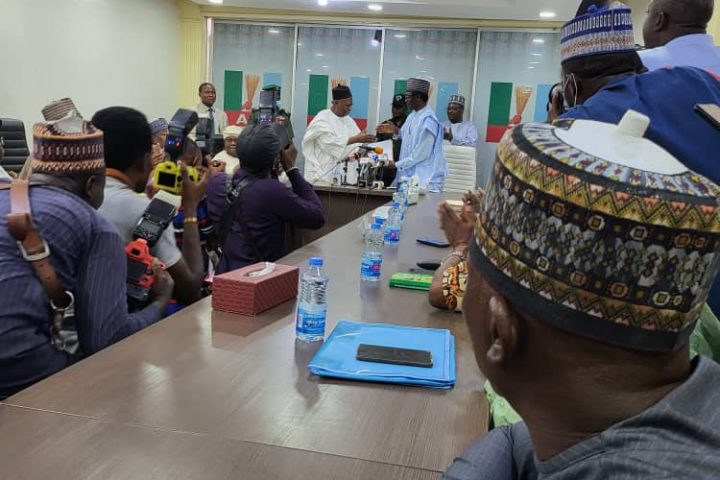 APC: Buni Hands Over Power To Adamu at NWC Meeting