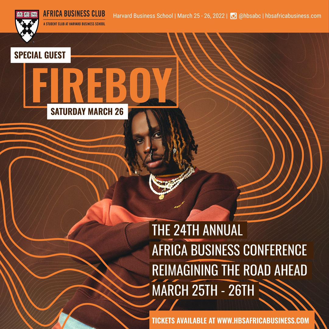 Fireboy Set To Speak At Harvard Africa Business Conference In Boston