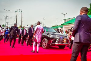 Governor Soludo Convoy during swearing in ceremony on Thursday