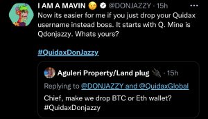 Quida Crypto Signs DonJazzy As Brand Ambassador