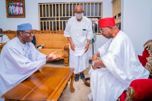 Fayemi Visits Obi Of Onitsha, Anambra Governor Soludo (Photos)