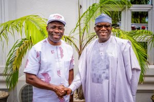 Fayemi Visits Obi Of Onitsha, Anambra Governor Soludo (Photos)