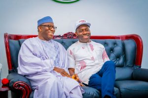 Fayemi Visits Obi Of Onitsha, Anambra Governor Soludo (Photos)