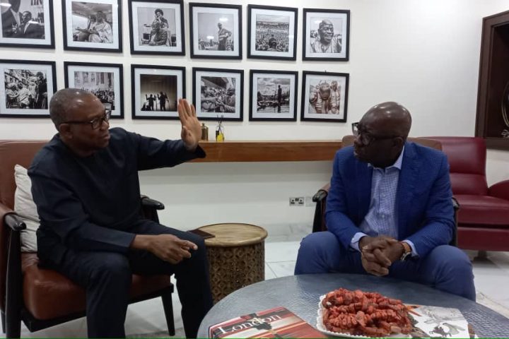 2023 Presidency: Obi Visits Governor Obaseki, Seeks Support