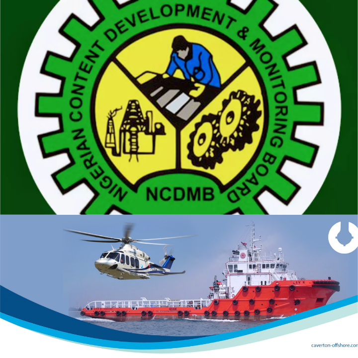 NCDMB Applauds Caverton's Integrated Offshore Support Service