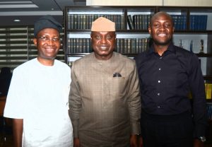 Ekiti Governor-elect Oyebanji Visits Falana, Olanipekun, Adesina In Lagos