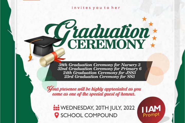 Summit Int’l Schools Nnewi Holds 38th Graduation Ceremony On July 20