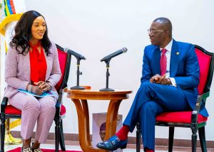 Titan Trust Bank Mgt Pays  Sanwo-Olu Courtesy Visit (Photos)