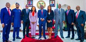 Titan Trust Bank Mgt Pays Sanwo-Olu Courtesy Visit (Photos)