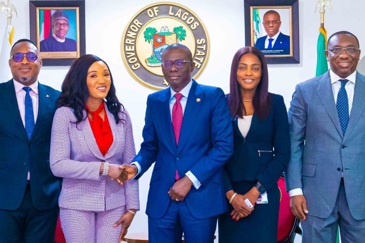 Titan Trust Bank Mgt Pays  Sanwo-Olu Courtesy Visit (Photos)