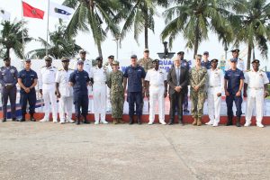 US Coast Guard Cutter Mohawk Arrives In Lagos