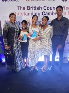 Nze Duru's Daughter Wins 'Top In Nigeria' Cambridge Learner Technology Award