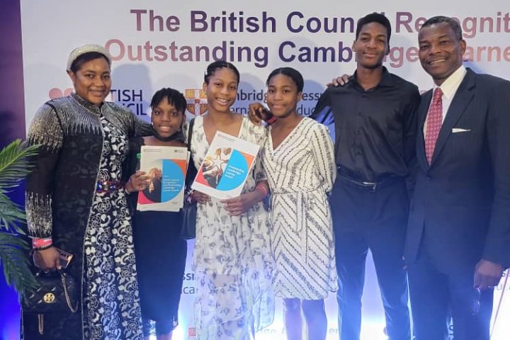 Nze Duru's Daughter Wins 'Top In Nigeria' Cambridge Learner Technology Award