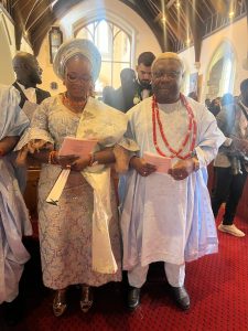 Senator Iyiola Omisore's Daughter Lade Weds Folarin Odunubi In UK