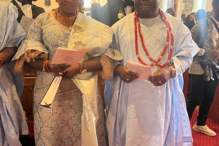 Senator Iyiola Omisore's Daughter Lade Weds Folarin Odunubi In UK