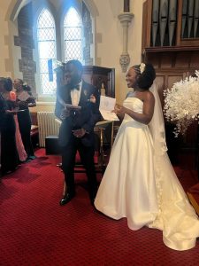 Senator Iyiola Omisore's Daughter Lade Weds Folarin Odunubi In UK