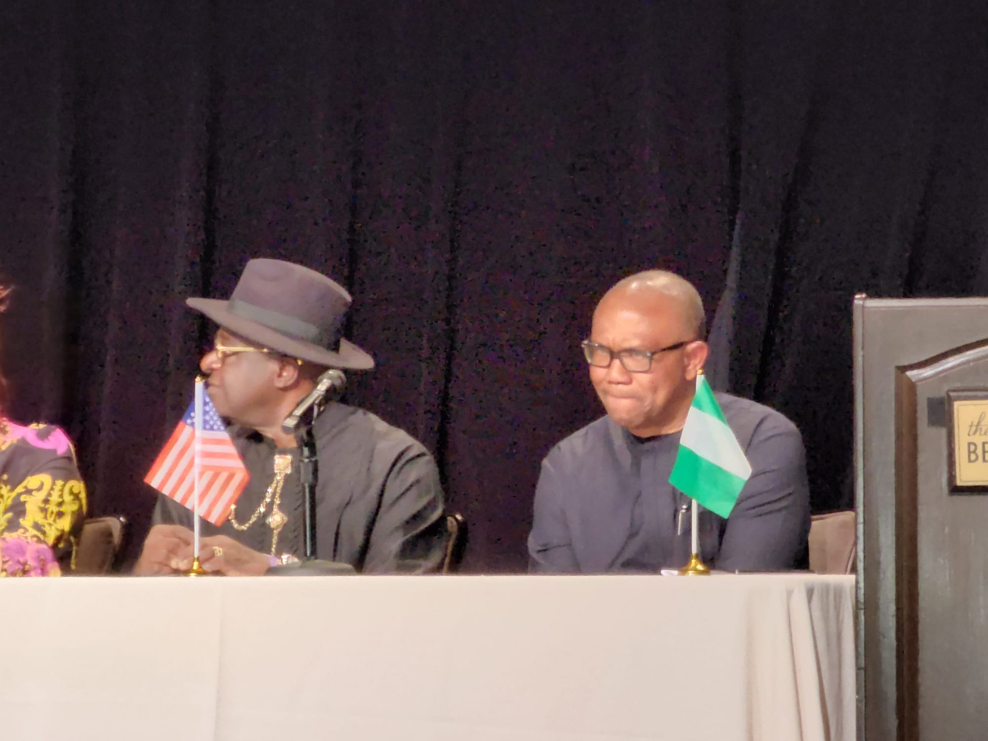 Peter Obi Storms California