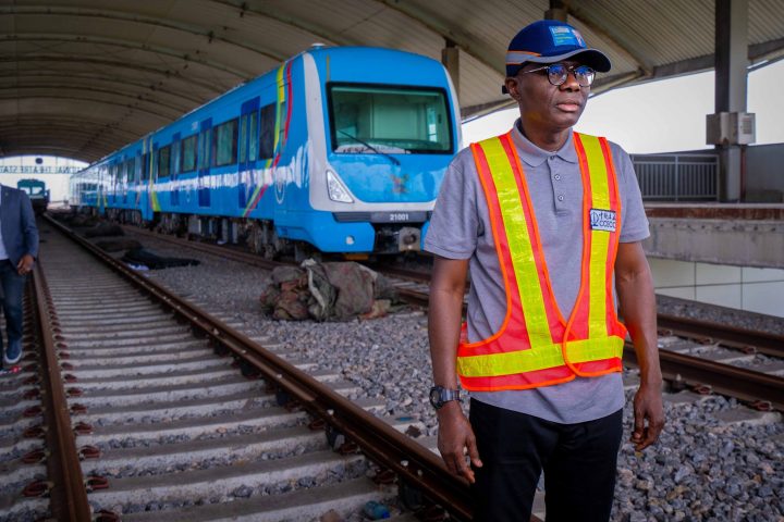 Lagos Blue Rail Line Nears Completion, As Engineers Launch Final Track Beam