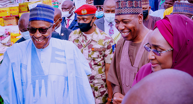 Borno Gov Zulum Commends Buhari, Security Agencies For State's Relative Stability