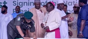 Candidates Sign Peace Pact For 2023 As Tinubu Absent