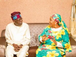 (Video) Nigerians react as Tinubu bows for Orji Kalu's Mother