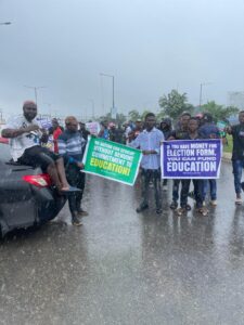 How NANS Monday Protests Grounded Traffic, Affected Flights In Lagos