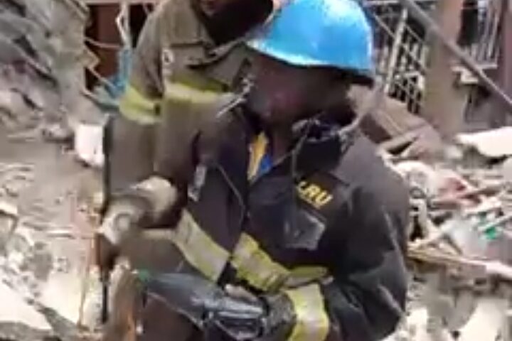 Two Persons Trapped In Collapsed Three-storey Building In Lagos