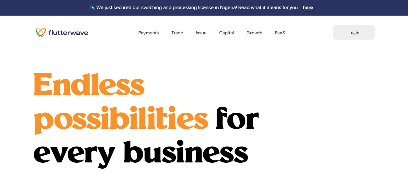 Flutterwave Bags CBN’s Highest Payments Processing License