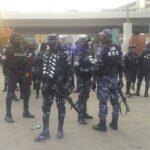 Ahead Of Labour Party Oct. 1 Mega Rally, Police Team Patrols Lagos